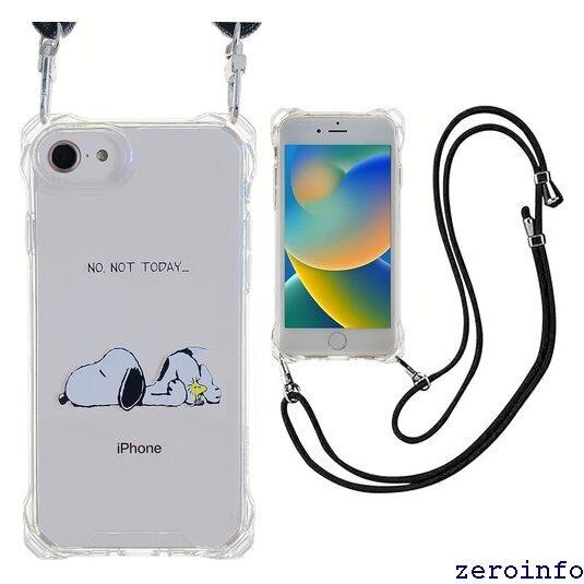 新品》 iPhone se ケース ショルダー クリア iPhone 7 iphone 8 ケース 