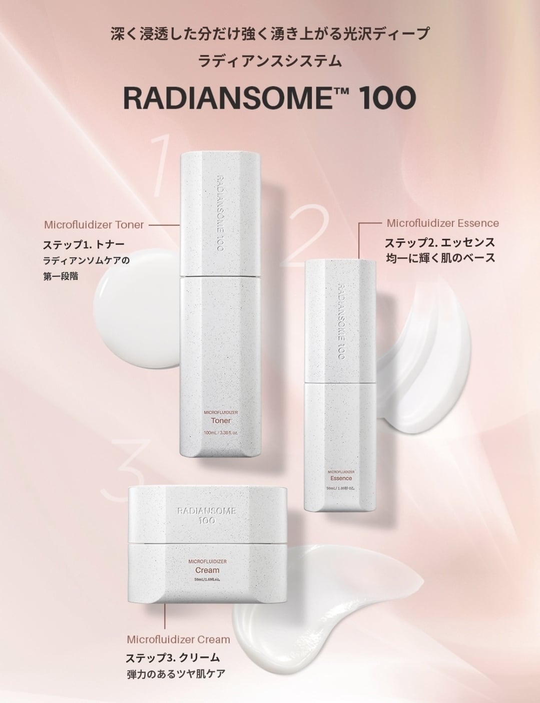 ICD ラディアンソーム100 マイクロフルイダイザー クリーム