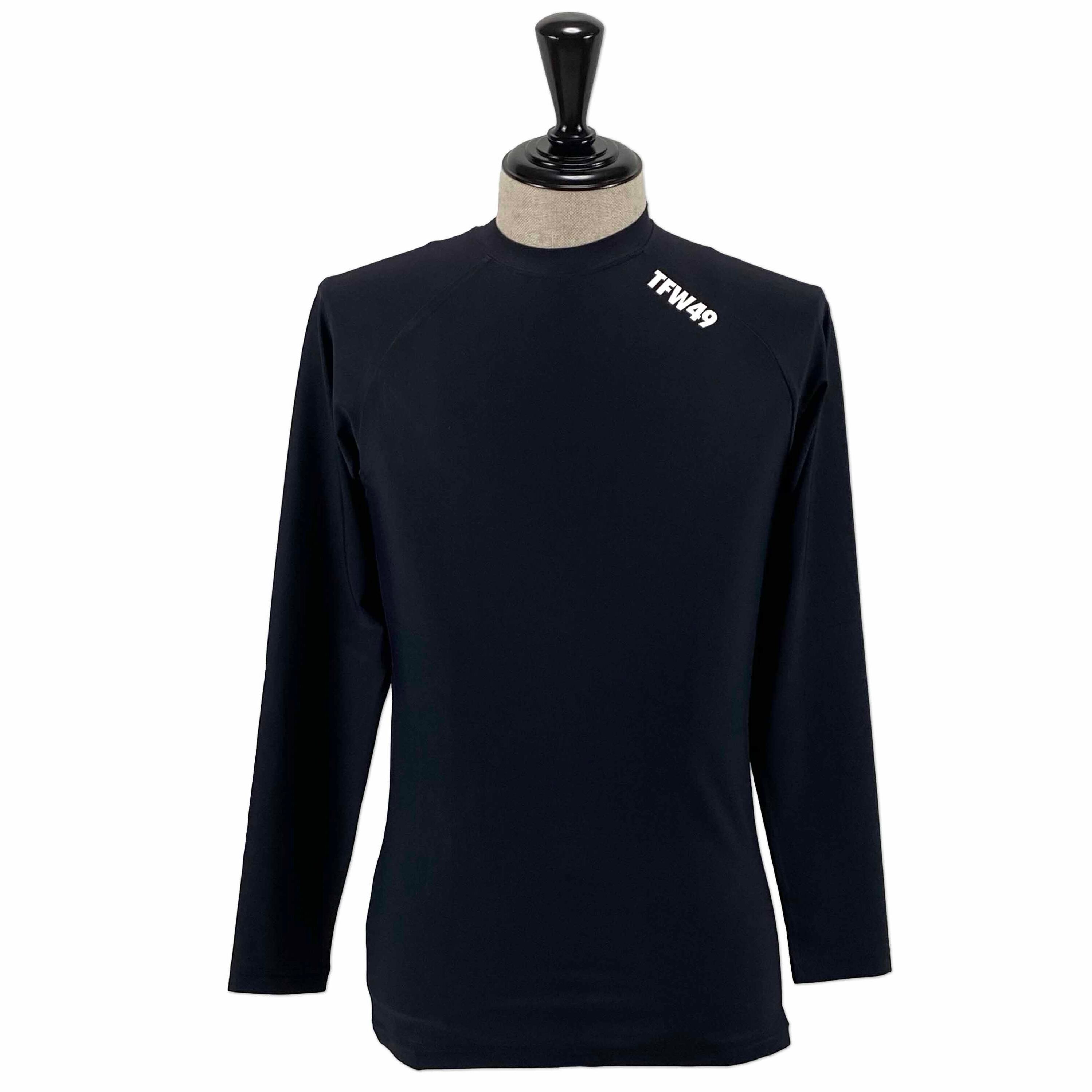 TFW49】《MEN'S》UV BACE LAYER L/S (BLACK) | Sandy GOLF