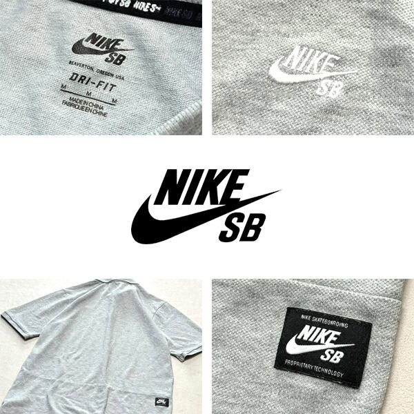 1点物◇Nike SBナイキスケートボーディグ半袖ポロシャツ古着メンズML