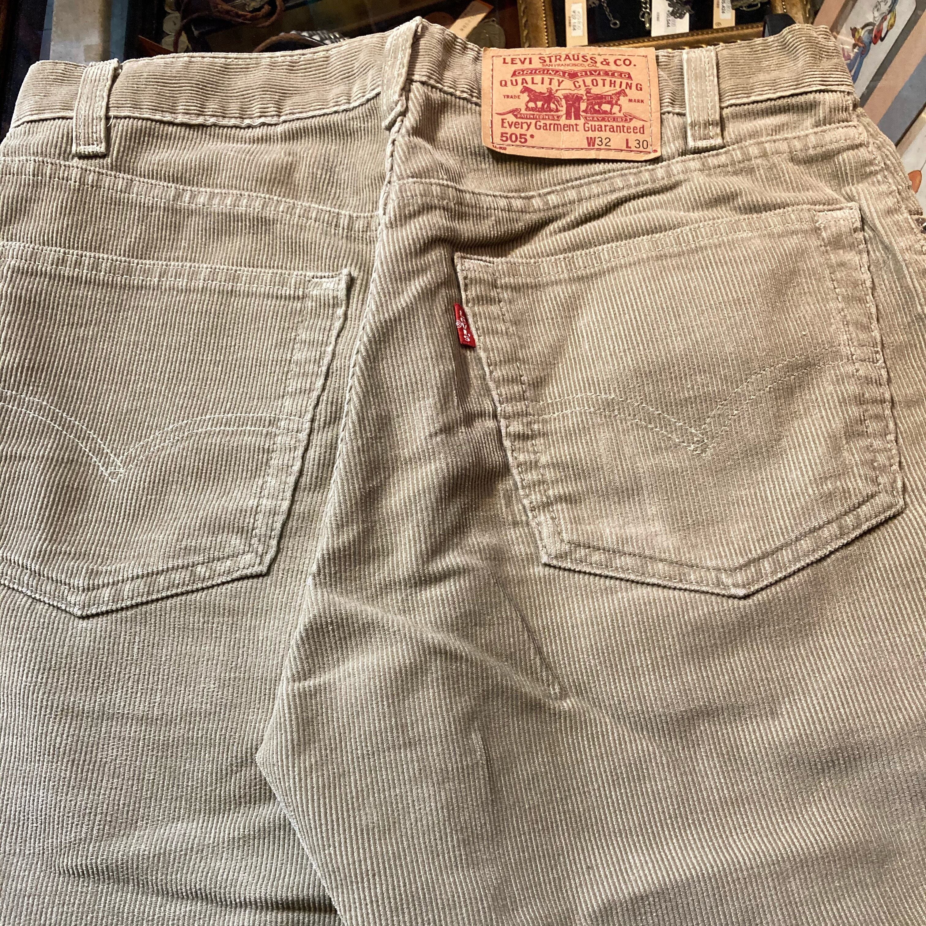 リーバイス 505 コーデュロイ パンツ | 旅する古着屋 ドッケリーファーム