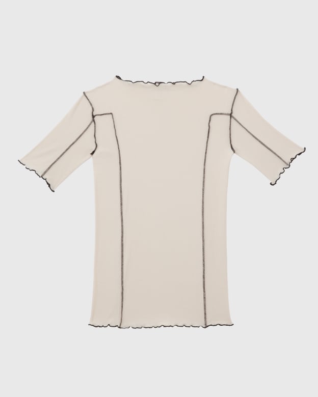 Baserange (ベースレンジ) OMATO 3/4 TEE SHIRT (DYLAN BEIGE) | H