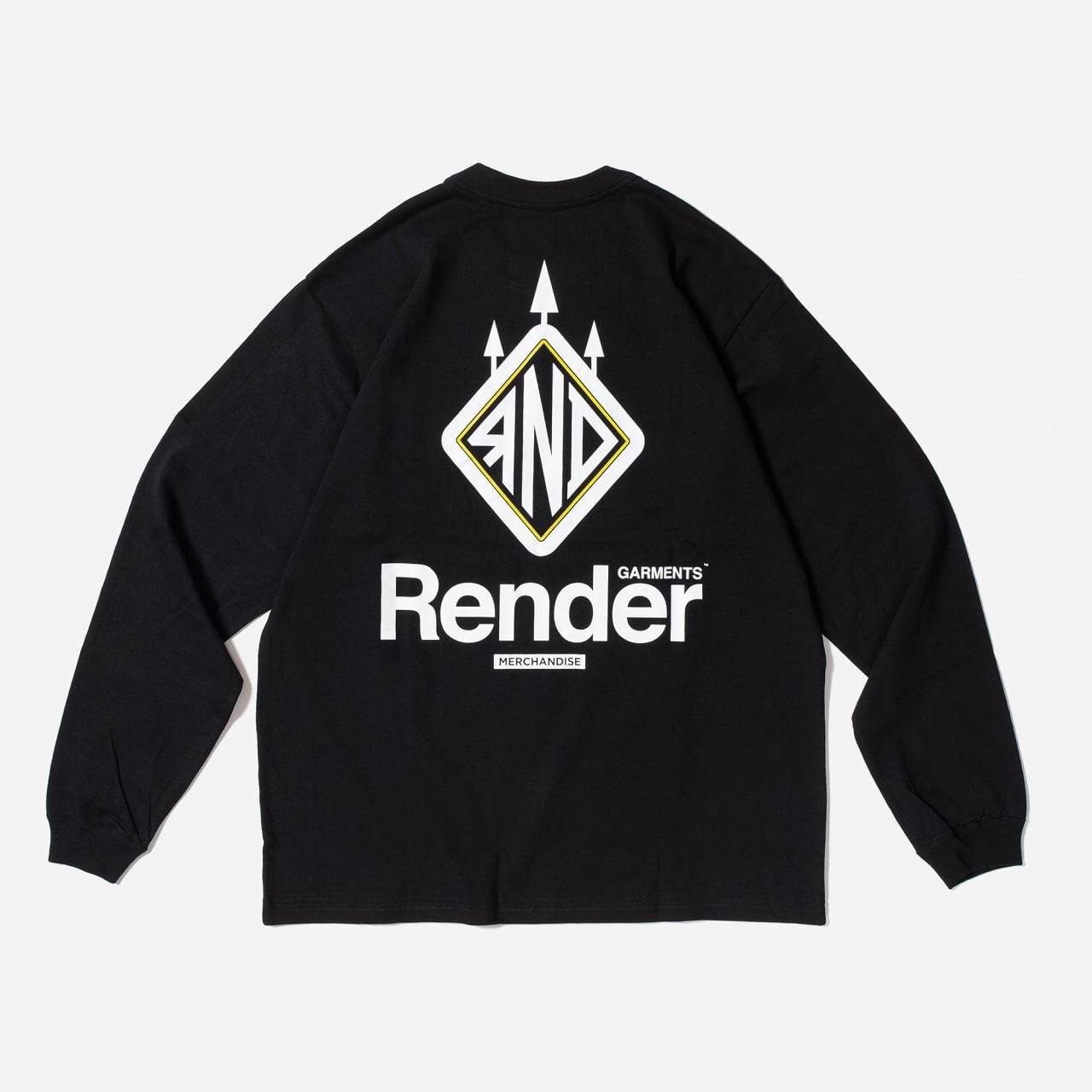 RENDER : LS Print Tee -Sinature- | Gusset
