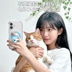 Hy+ MagSafe リング 猫デザイン スマホリング 両面マグネット式 スタンド機能付き iPhone Android 対応 薄型 軽量 メタル素材 magsafe車載ホルダー対応 猫