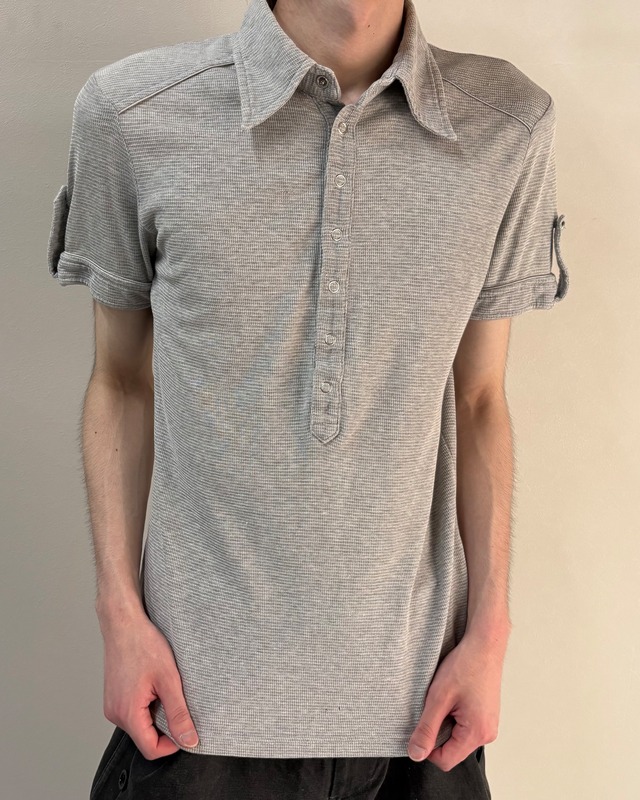 【5351 Pour Les Hommes】snap polo shirt