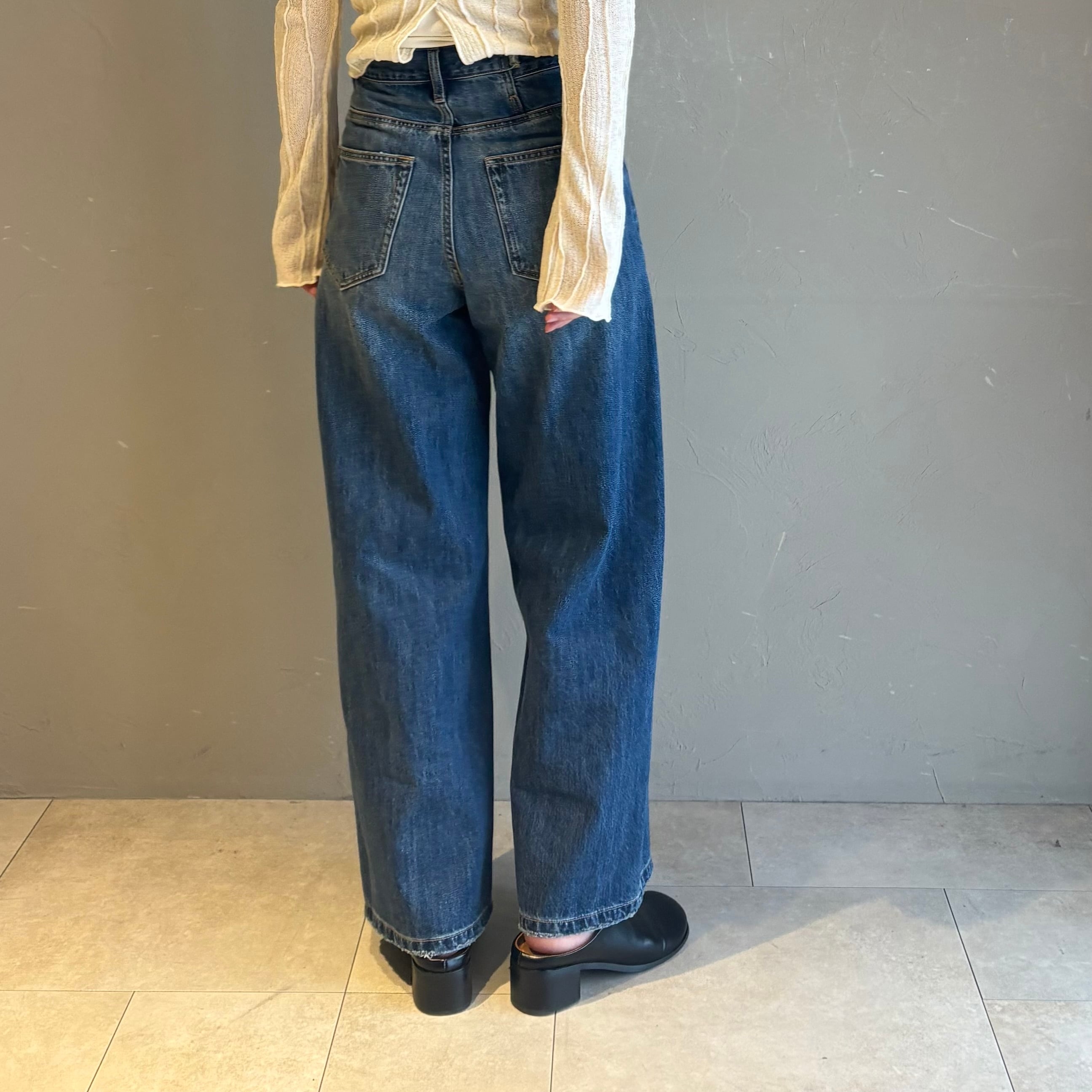 cafune; 】ダブルベルトデニムパンツ | valance 福井｜レディース