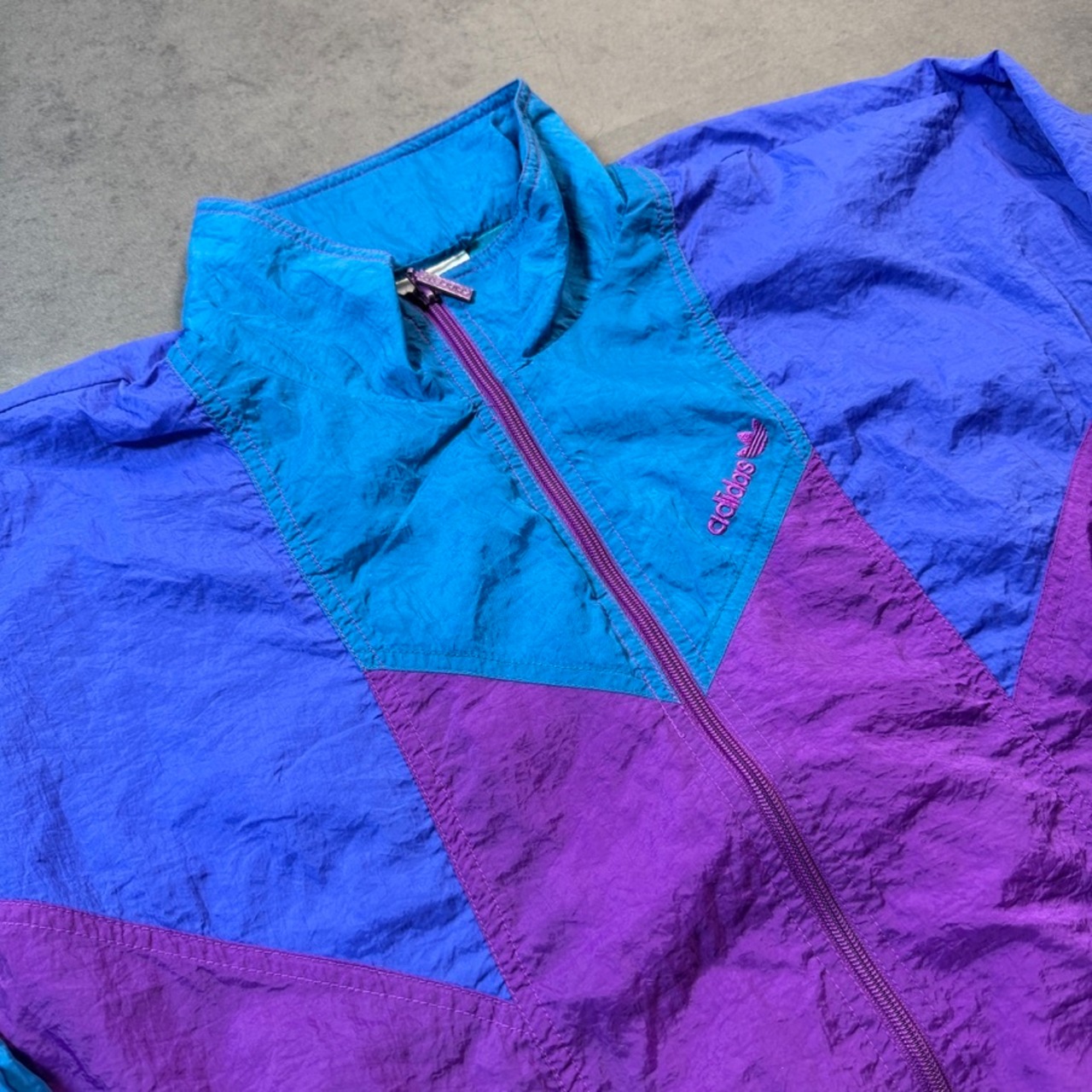 90s Adidas Nylon Track Jacket 古着 - 3