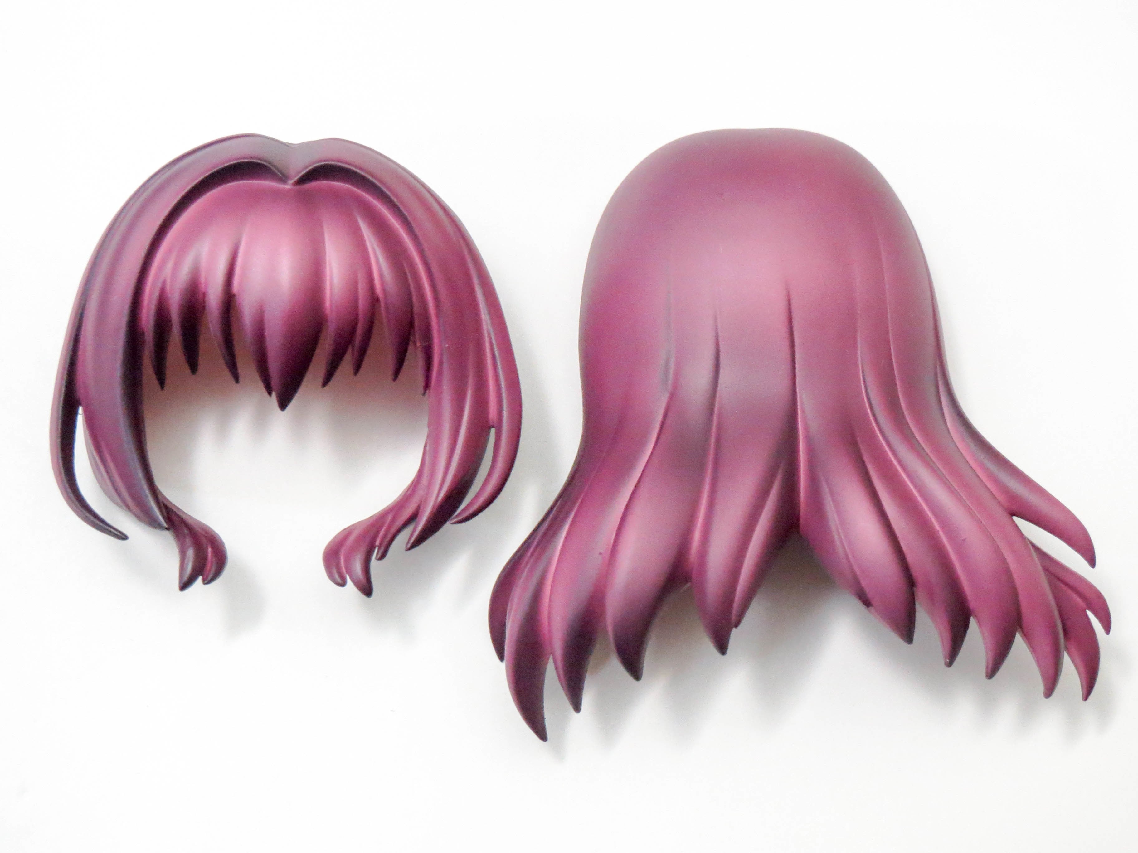 743】 ランサー/スカサハ 髪パーツ ロング ねんどろいど