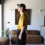 THE DAY(ザデイ)VINTAGE BRUSHED FLANNEL SHIRTスタイル