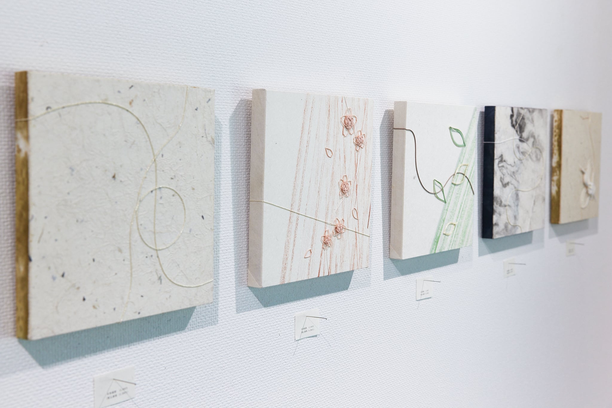 和紙アート作品2点セット 和紙アート作品2点セット