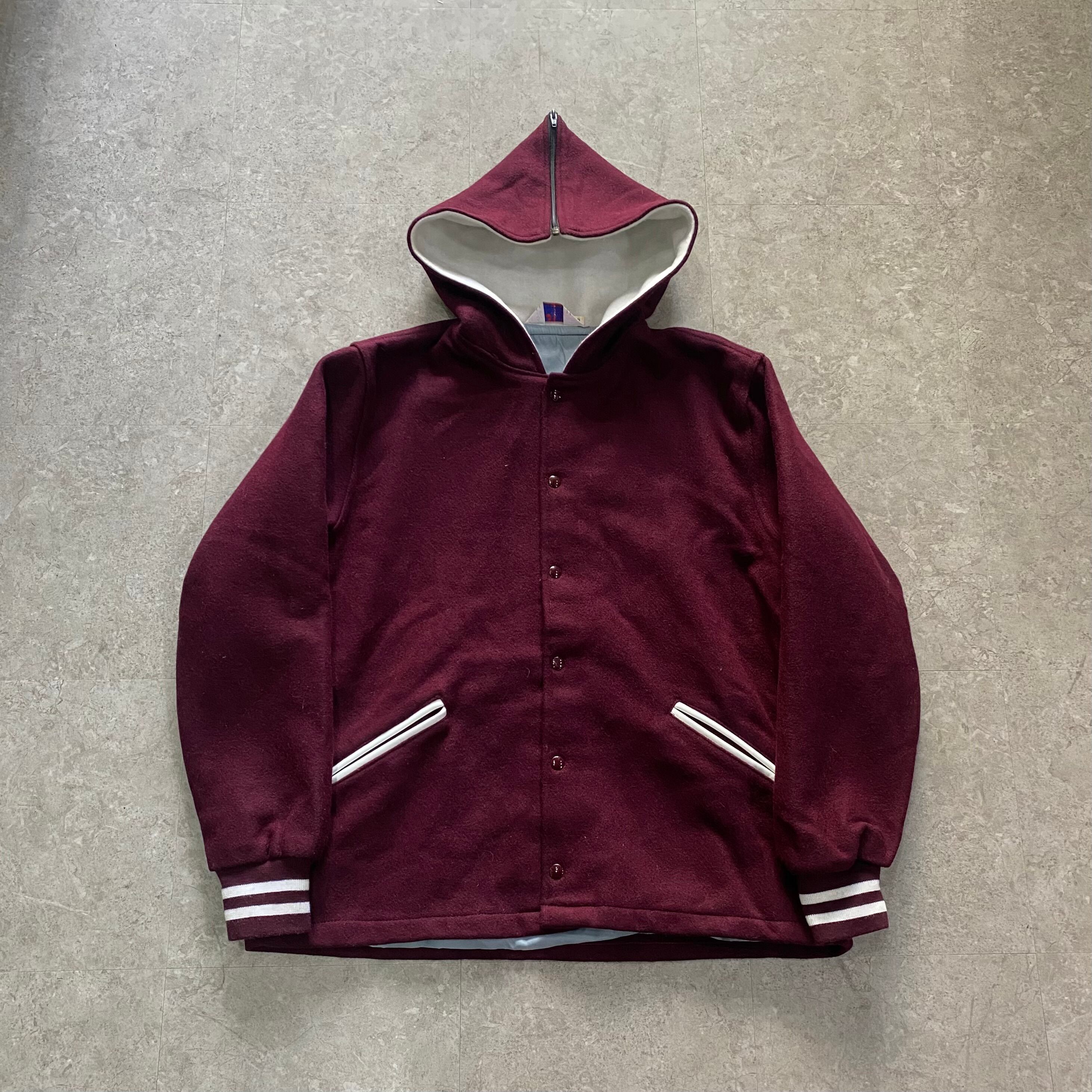 Deadstock!! 〜90s Gem sailor collar hoodie award jacket【仙台店】