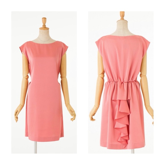 大人可愛いワンピース サーモンピンク Arisa Made In Japan 大人可愛いワンピース サーモンピンク Arisa Made In Japan