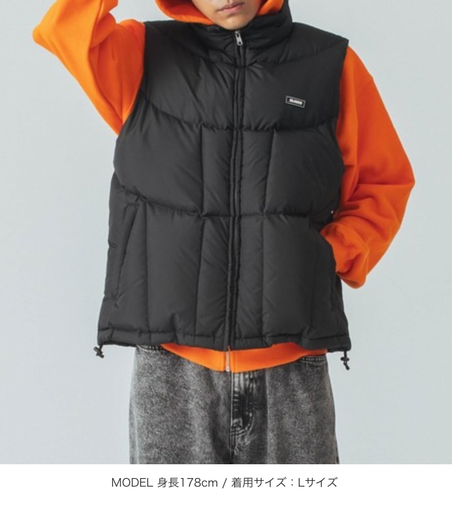 XLARGE エクストララージ ダウンベスト キルティングベスト ベスト L