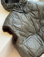 【新作5%OFF・3日間】Reversible Fur Vest_onecolor