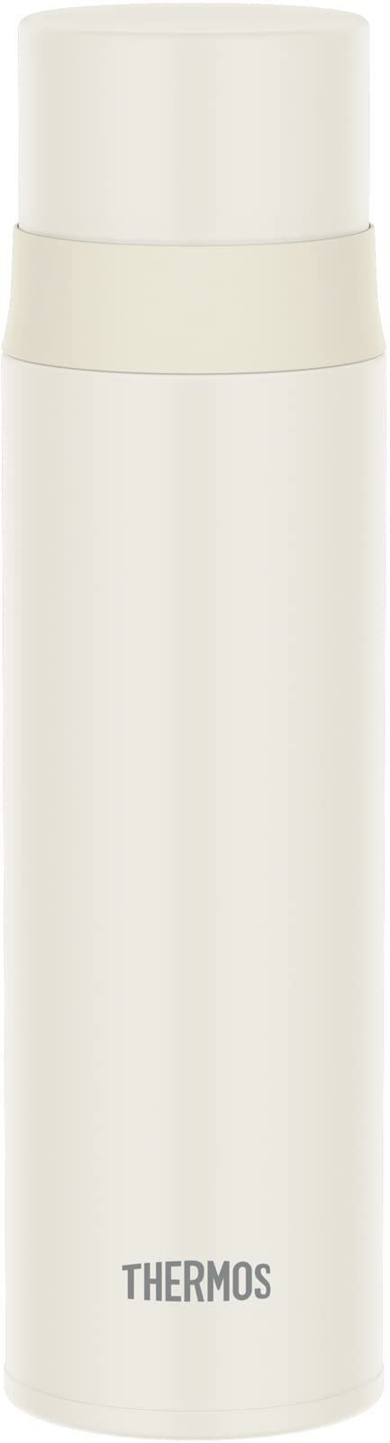 【在庫処分】サーモス 水筒 ステンレスボトル コップタイプ 500ml マットホワイト FFM-502 MTWH