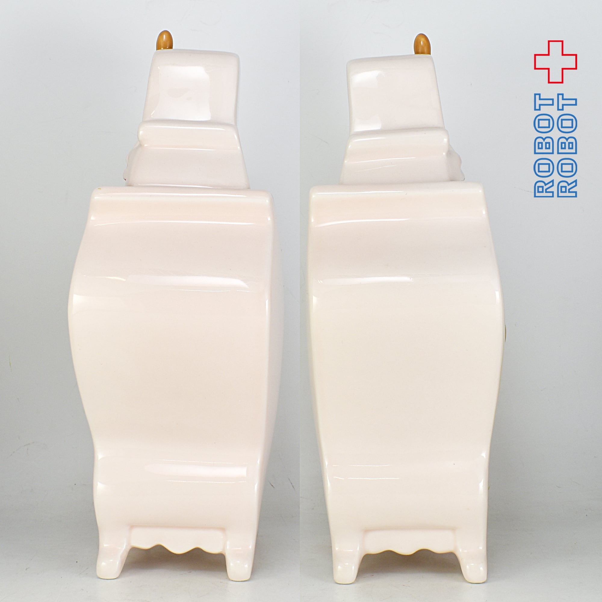 美女と野獣 10周年 ティーセット 陶器 フィギュアリン 箱付