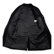 90s 00s フランス製 agnes b. homme アニエスベー オム メルトン ウール チェスターコート サイズ 1 /ブラック/ビンテージ/オールド