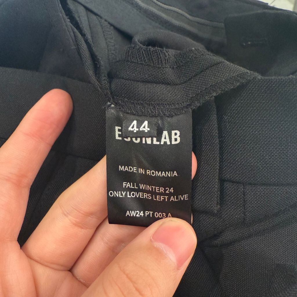 Egon lab. エゴンラボ 24AW LARGE PANT ワイドスラックスパンツ