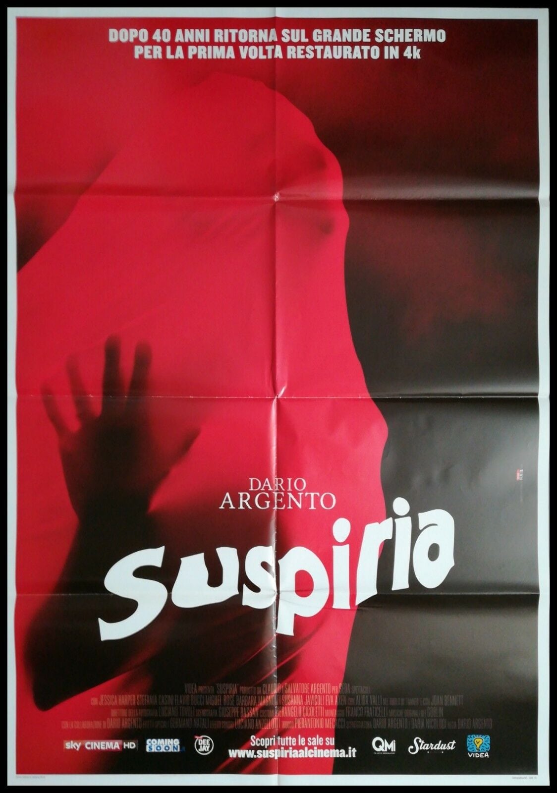 ダリオ アルジェント監督映画 Suspiria サスペリア 希少なイタリア版特大ポスター 特殊ポスターショップ Sooner Or Later