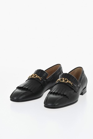 VALENTINO ローファー カーフレザー