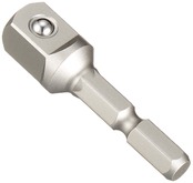HiKOKI(ハイコーキ) インパクトドライバー用ソケットアダプター 二面幅9.5mm(3/8インチ) 全長45mm ドライブ角用 0030-5069