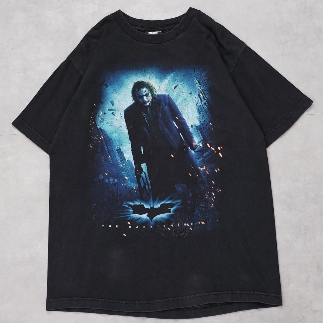 古着 00s ジョーカー ダークナイト 半袖 シャツ ムービー 映画 ブラック⑫ ダークナイト ジョーカー Tシャツ ムービー 古着 00s M 黒 14413