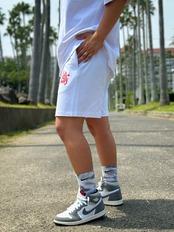 【つい2度見されるお洒落セットアップ】Classic Logo Half Pants