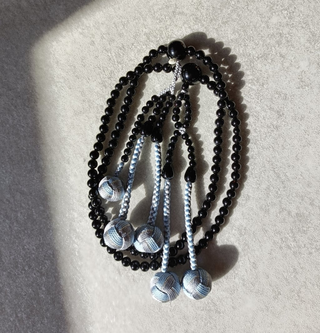 トルマリン 八寸 日蓮宗数珠 | 身延山 みやげ館