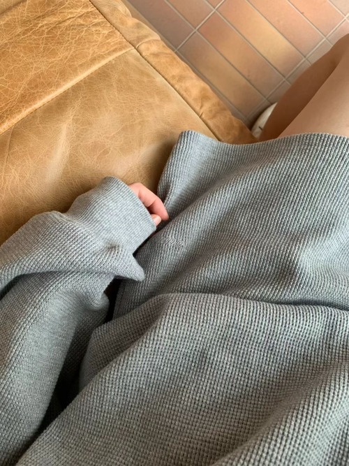 (OUNCE) waffle padding  pants / 2color