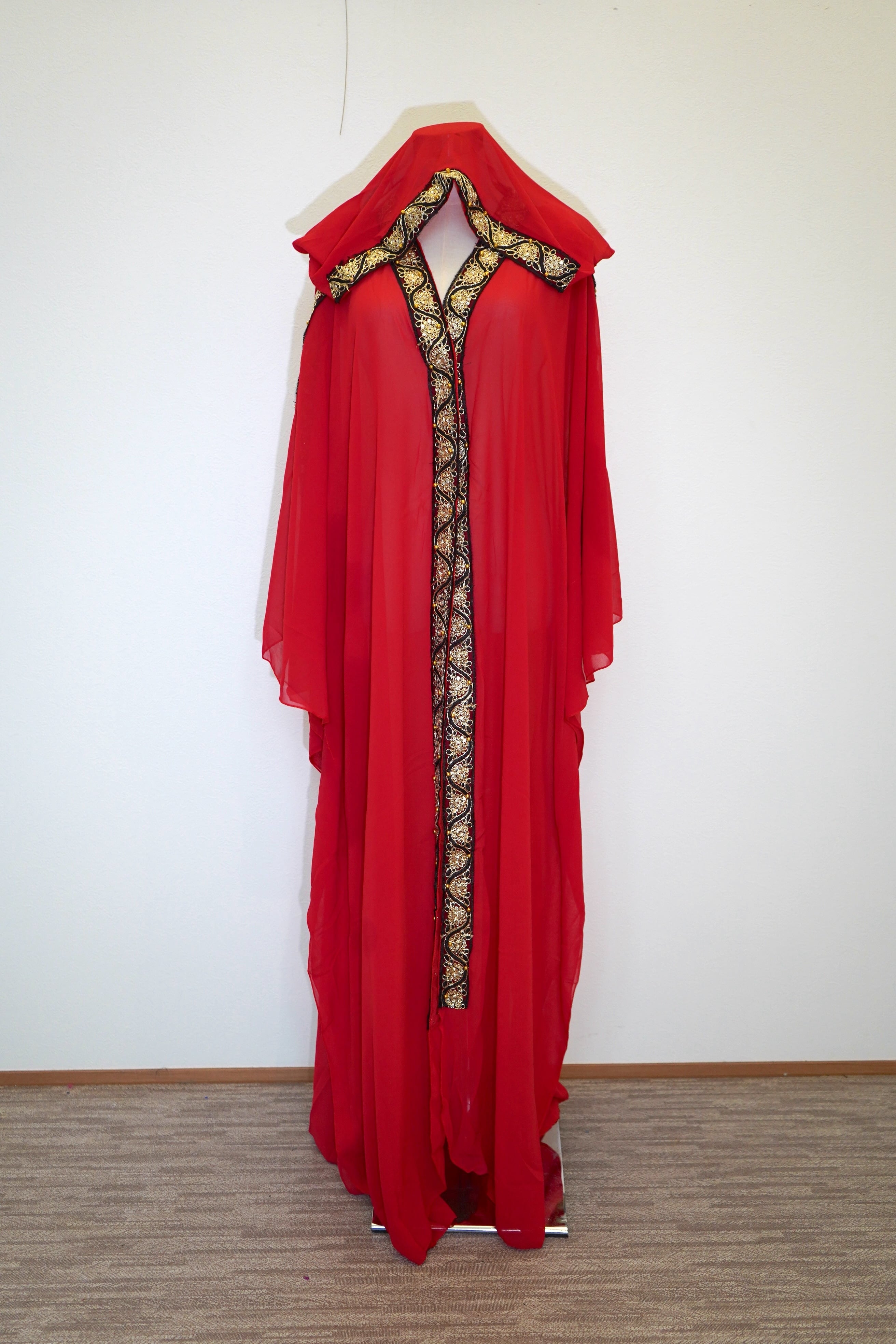 再入荷【即日発送】シフォンガラベイヤ（フロントホック前びらき）968