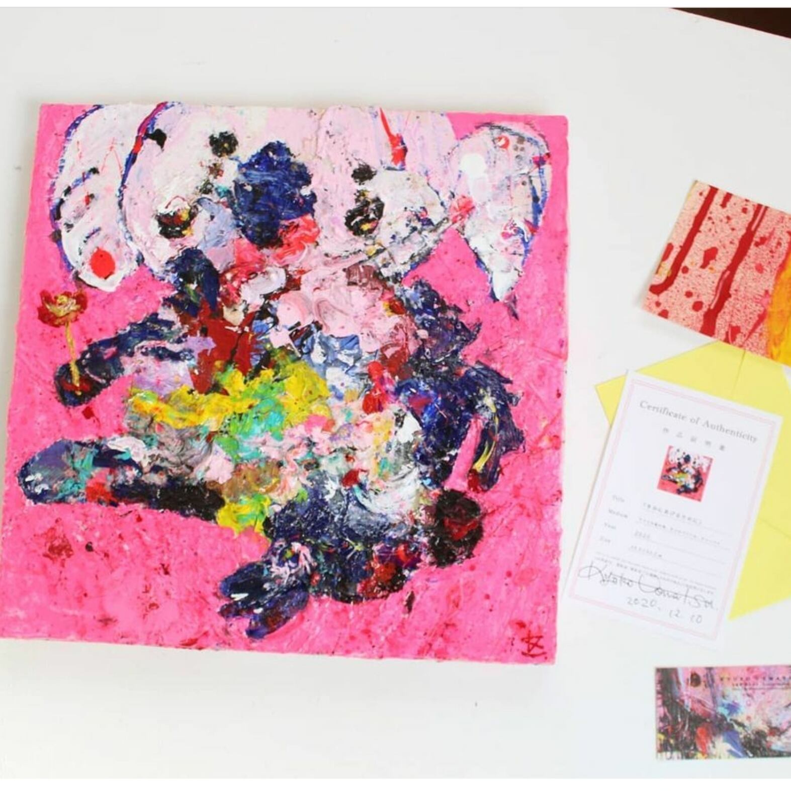 ご購入時にお付けしているもの | Kyoko Uematsu Art