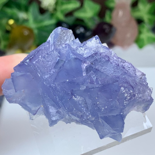 17.幻想的な色合い☆ヤオガンシャン産・ブルーフローライト原石