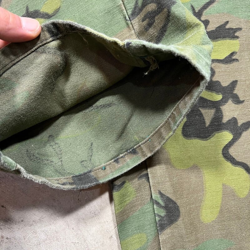 60's Unknown ERDL グリーンリーフカモパンツ M-43タイプ