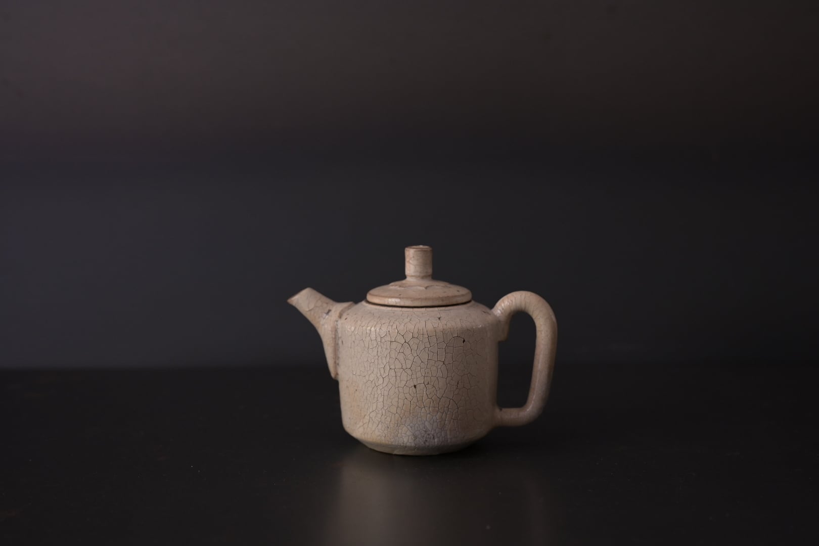 山崎さおり 粉引茶壷