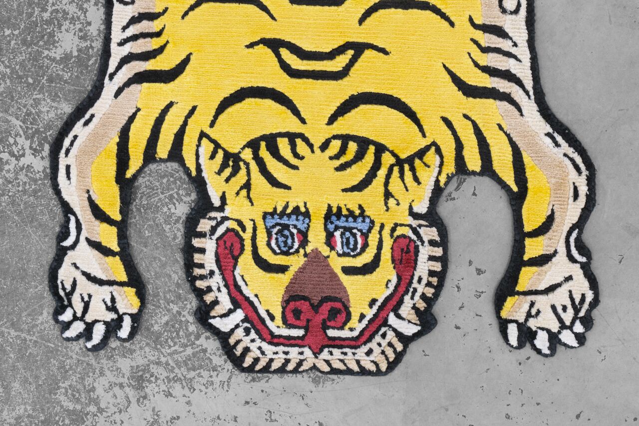 SLOWTIGER Sサイズ ラグ Tibetan Tiger Rug 《Sサイズ》 | SLOWTIGER