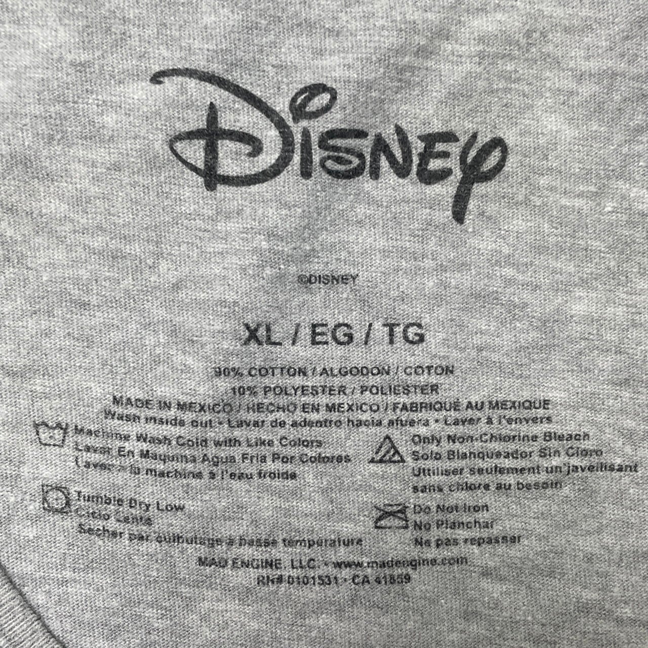 Disney ディズニー DUMBO キャラクタープリント Tシャツ メンズXL 古着
