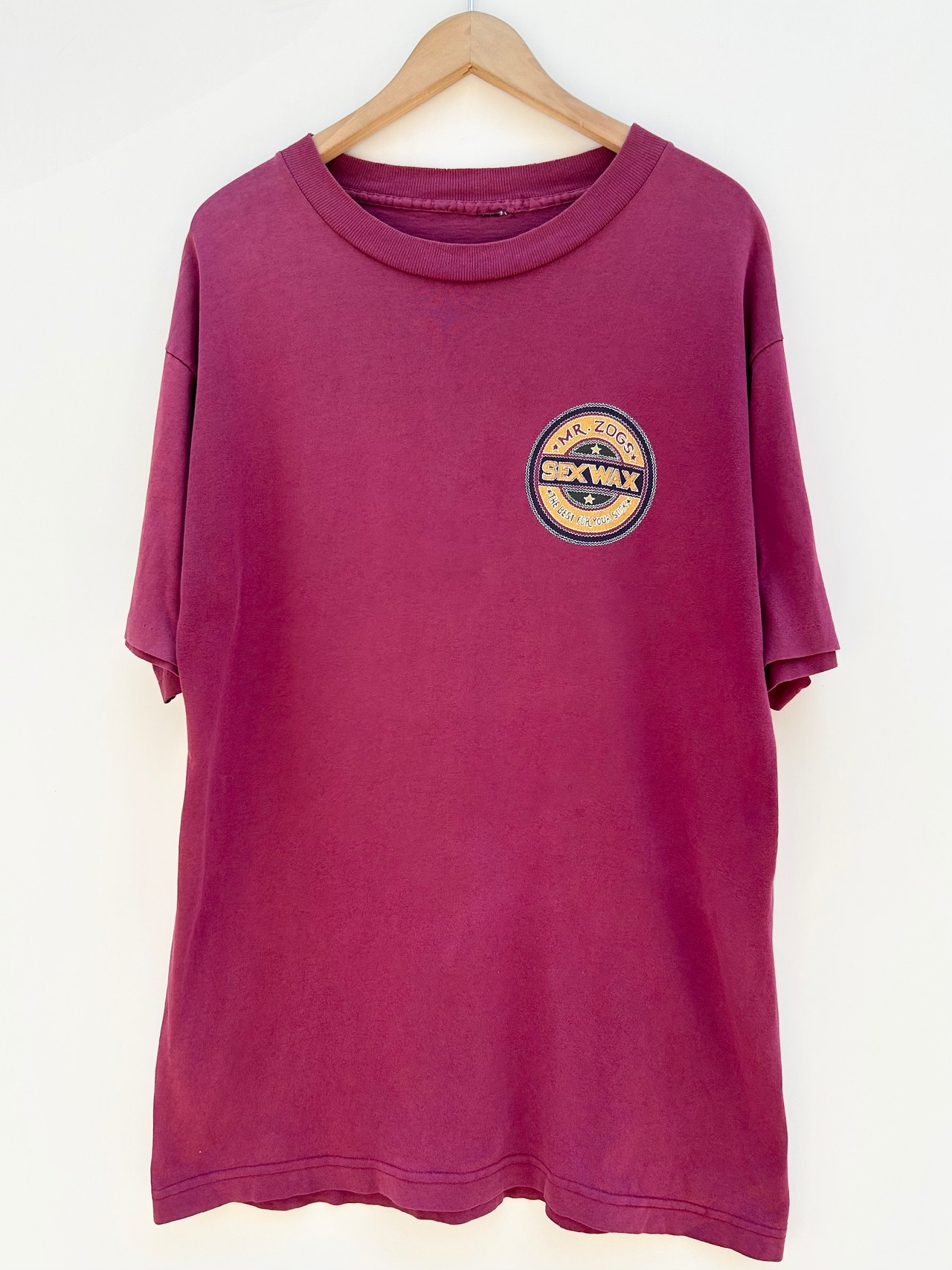 90s SEX WAX Tee Size L程
