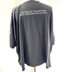VALENTINO ヴァレンティノ Tシャツ トップス S オーバーサイズ コットン ブラック