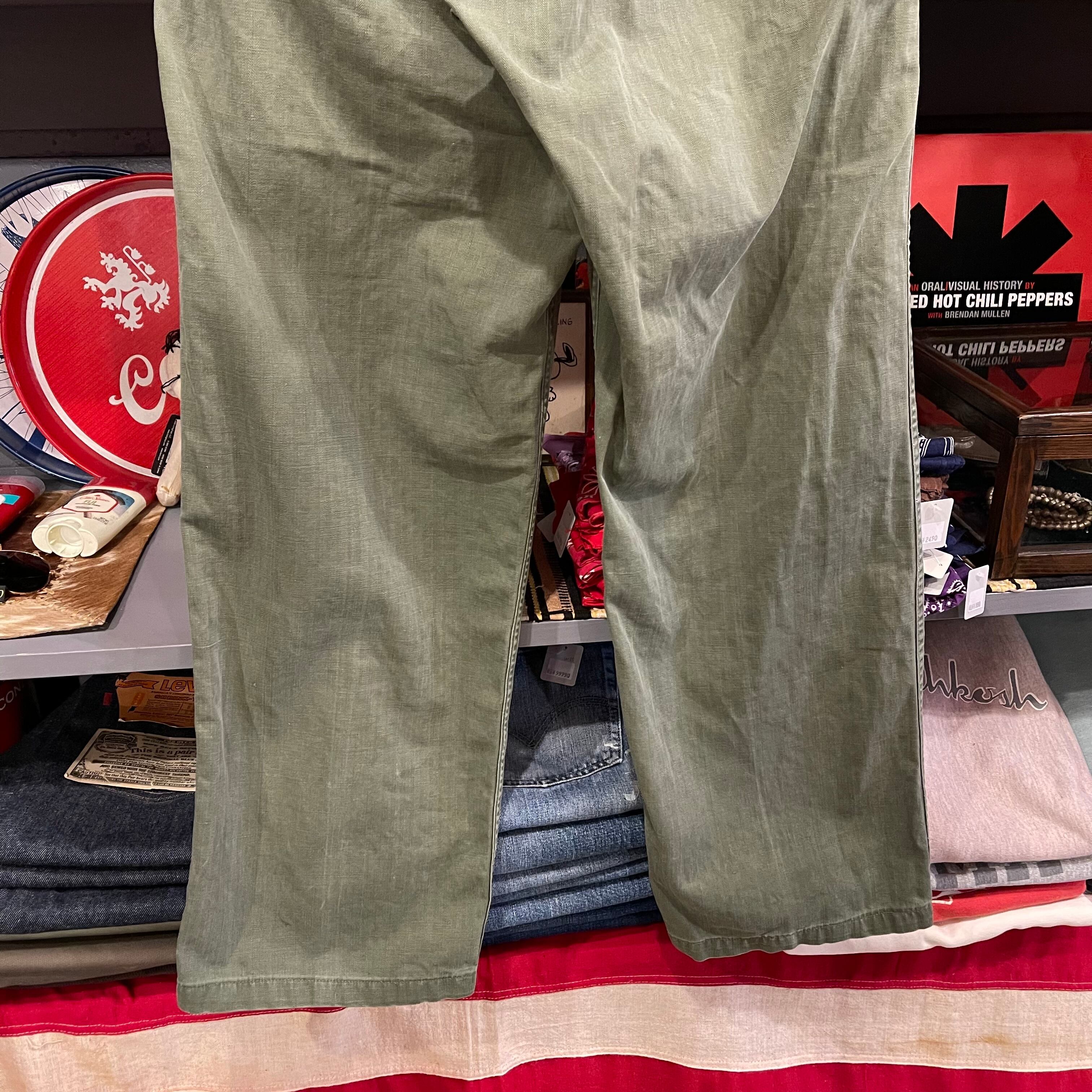 こ*し様 50's usarmy ベイカーパンツ hbt 民間 60sオリジナル 50s U.S.Army HBT Baker Pants | VOSTOK