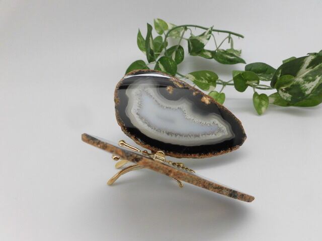 【瑪瑙】　ゴージャス蝶々　no.3