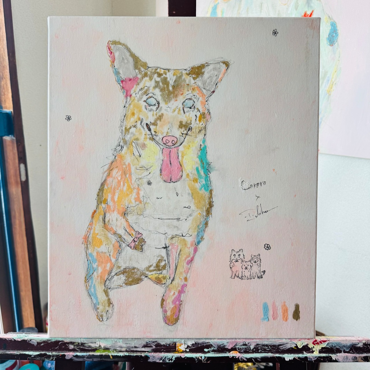 受注制作「えへへ・・・❤️」コロロ