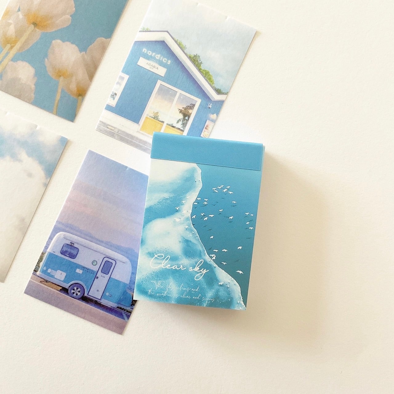 ミニシールbook blue