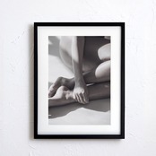 Nude｜モノクロームで女性の美を表現したモダンフォトアートポスター｜上質で洗練された空間を演出するインテリアに最適A3ポスター