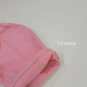 韓国子供服 / 26Autumn / soybean / カラー バベルパンツ / キッズ服 / ジュニア服 / 秋服 *XS~JM*