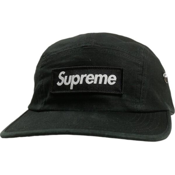 値下げ可能 supreme キャップ Supreme 黒 キャップ キャンプキャップ