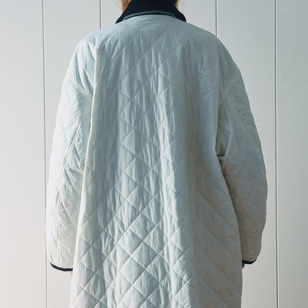 Long Quilted Coat T3732