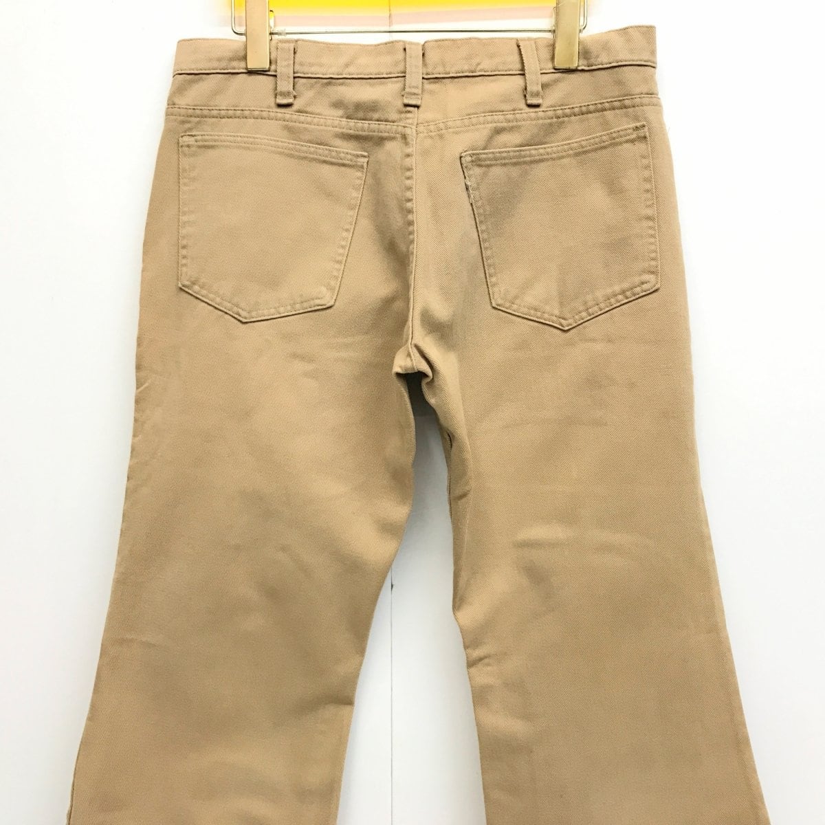 70s リーバイス ベージュ フレアパンツ W 32 L 30 パンタロン 70s リーバイス ベージュ フレアパンツ W 32 L 30 パンタロン