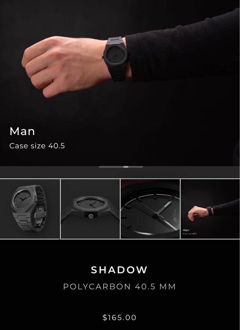 超軽量・人気】ディーワンミラノ D1 MILANO メンズ 時計 腕時計 八角