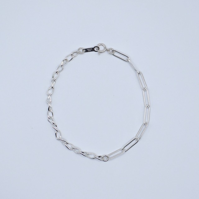 バリーコーンチェーンブレスレット silver925