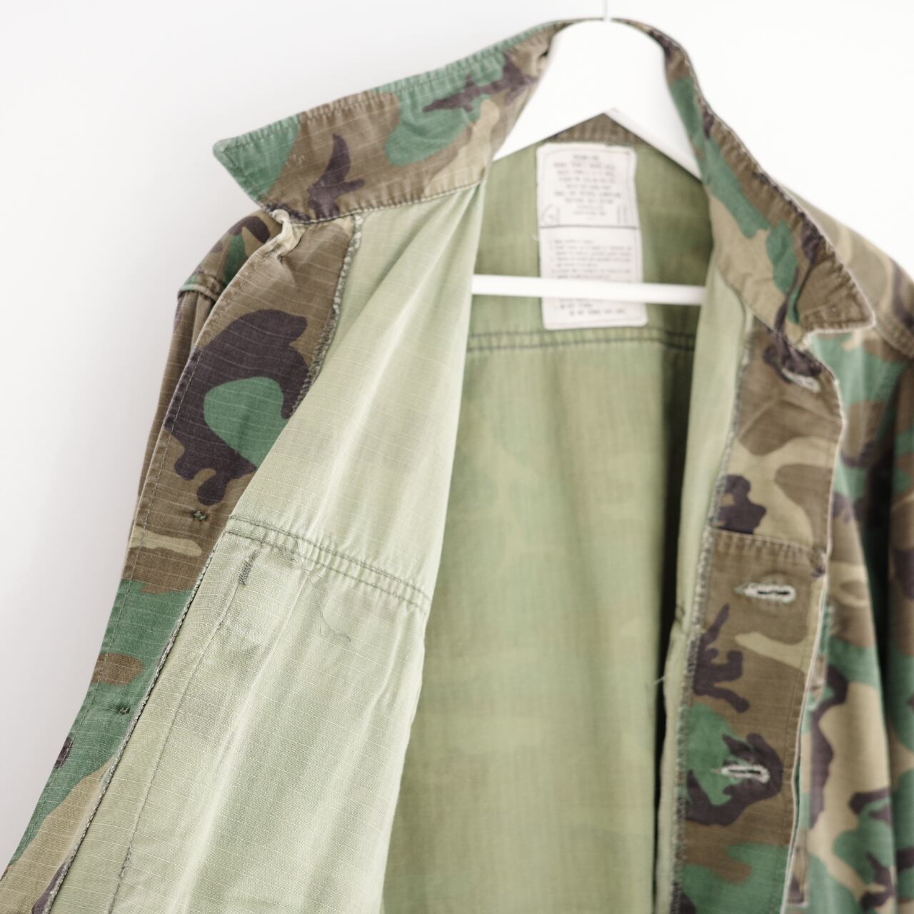 USMC woodland camo BDU jacket M-L 80s vintage ミリタリージャケット ヴィンテージ